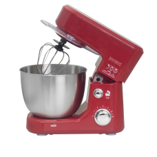Royalty Line Mixer de bucatarie cu bol si suport 500W, rosu